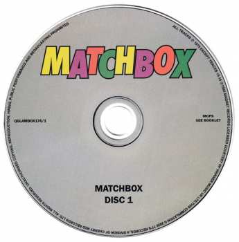 4CD/Dobozkészlet Matchbox: The Albums 1979-82
