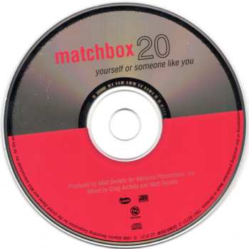CD Matchbox Twenty: Yourself Or Someone Like You