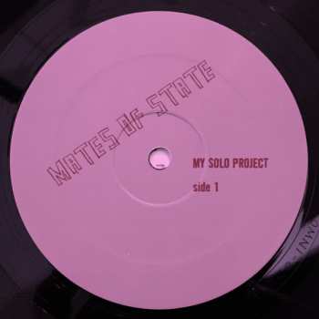 LP Mates Of State: My Solo Project - Pink