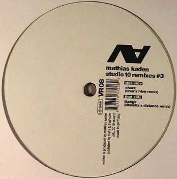 LP Mathias Kaden: Studio 10 Remixes #3
