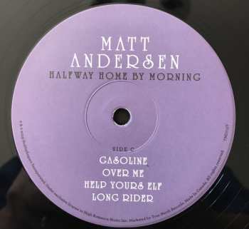 2LP Matt Andersen: Halfway Home By Morning