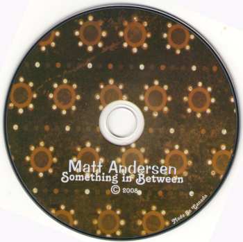 CD Matt Andersen: Something In Between