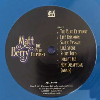 LP Matt Berry: The Blue Elephant LTD | CLR