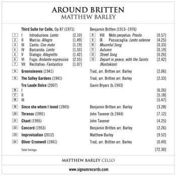 CD Benjamin Britten: Around Britten