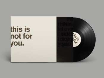 Album Matthew Bourne: Klavierwerke - "this Is Not For You"