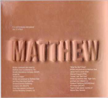 CD Matthew Dear: Bunny