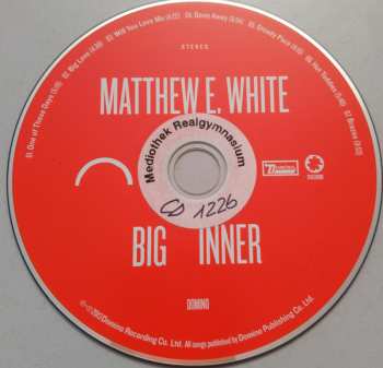 CD Matthew E. White: Big Inner