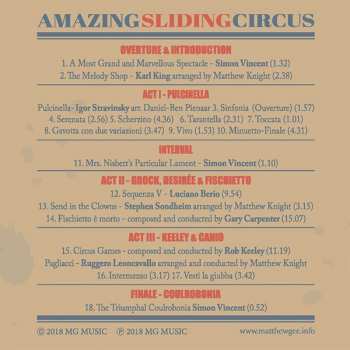 CD The Royal Philharmonic Orchestra: Matthew Gee's Amazing Sliding Circus