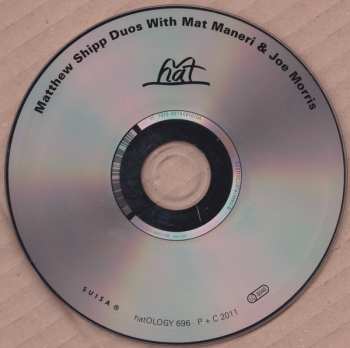 CD Matthew Shipp: Duos With Mat Maneri & Joe Morris