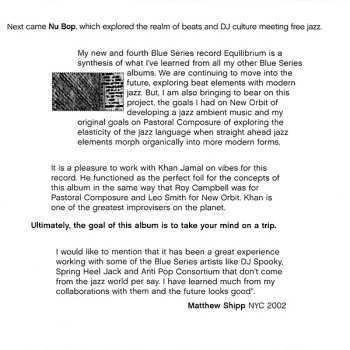 CD Matthew Shipp: Equilibrium