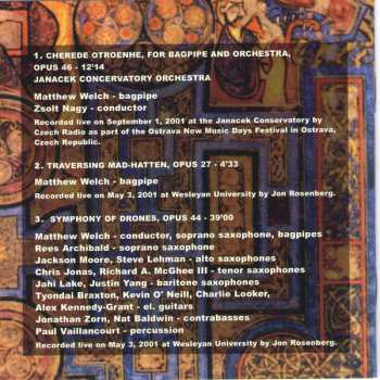 CD Matthew Welch: Ceol Nua