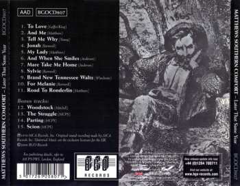 CD Matthews' Southern Comfort: Later That Same Year