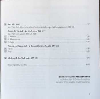 CD Johann Sebastian Bach: 1736: The Bach Recital
