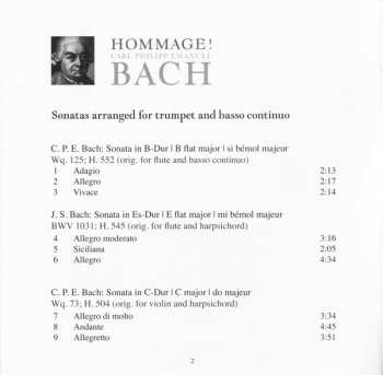 CD Matthias Höfs: Hommage! Carl Philipp Emanuel Bach