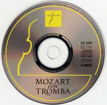 CD Gustav Rivinius: Mozart Con Tromba