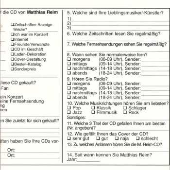 CD Matthias Reim: Wolkenreiter