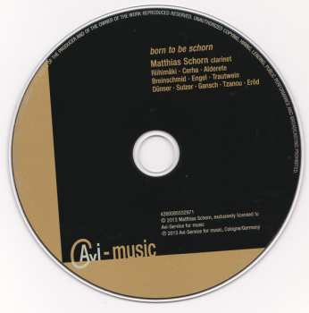 CD Matthias Schorn: Born To Be Schorn