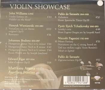 CD Aurélien Pontier: Violin Showcase