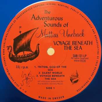 LP Mattias Uneback: Voyage Beneath The Sea CLR | LTD