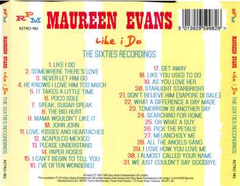 CD Maureen Evans: Like I Do The Sixties Recordings
