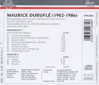 CD Maurice Duruflé: Requiem Op. 9 - Suite Op. 5