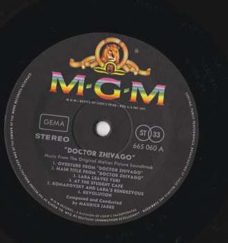 LP Maurice Jarre: Doctor Schiwago - The Original Soundtrack Album