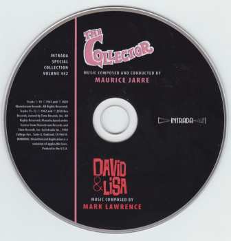 CD Maurice Jarre: Original Soundtrack Recording From William Wyler's The Collector  / David & Lisa (Original Soundtrack) LTD