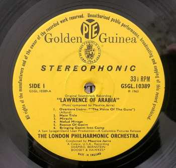 LP Maurice Jarre: Lawrence Of Arabia—Original Soundtrack Recording