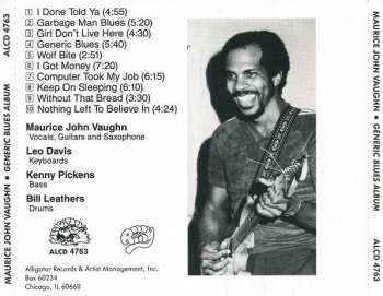 CD Maurice John Vaughn: Generic Blues Album