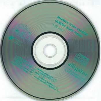 CD Maurice John Vaughn: Generic Blues Album