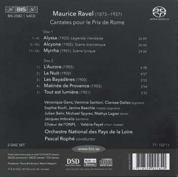 Dobozkészlet/2SACD Maurice Ravel: Cantatas Pour Le Prix De Rome