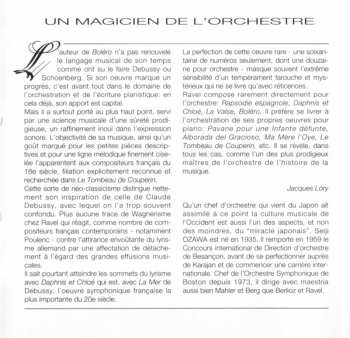 2CD Maurice Ravel: Œuvres Orchestrales