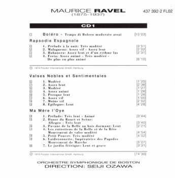 2CD Maurice Ravel: Œuvres Orchestrales