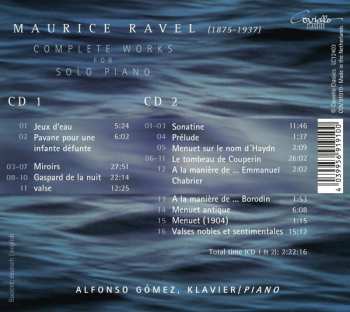 2CD Maurice Ravel: Complete Works For Solo Piano