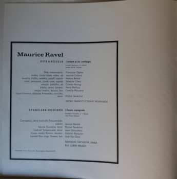 2LP/Dobozkészlet Maurice Ravel: Dítě a kouzla / Španělská hodinka