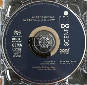SACD Maurice Ravel: Orchestral Works