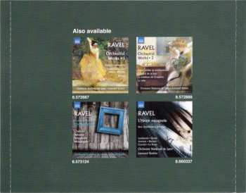 CD Maurice Ravel: Orchestral Works • 4 Daphnis Et Chloé / Une Barque Sur L'Océan 