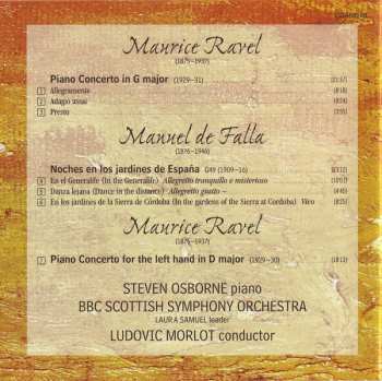 CD Manuel de Falla: Piano Concertos; Nights In The Gardens Of Spain