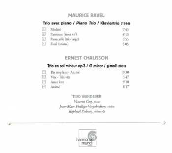 CD Maurice Ravel: Piano Trios