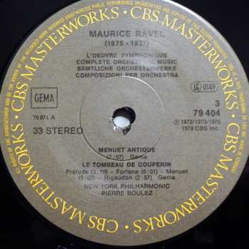 CD Maurice Ravel: Orchestral Works