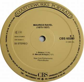 CD Maurice Ravel: Ravel: Daphnis Et Chloe