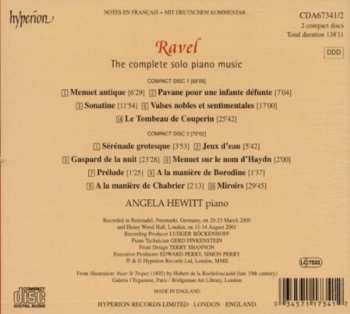 2CD Maurice Ravel: The Complete Solo Piano Music