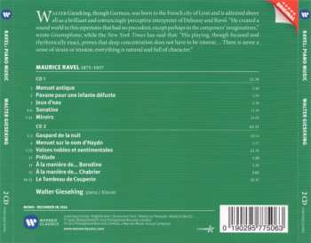 2CD Maurice Ravel: The Complete Works For Piano Solo