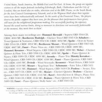 CD Maurice Ravel: Introduction & Allegro 🞄 Piano Trio 🞄 Sonata For Violin & Cello