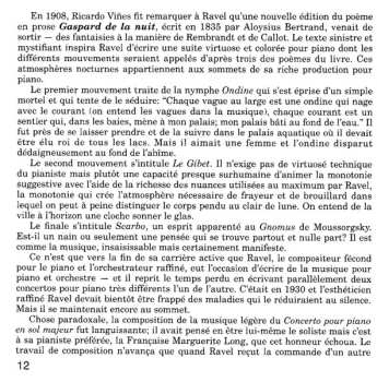 CD Maurice Ravel: The Two Piano Concertos / Gaspard De La Nuit / Pavane Pour Une Infante Défunte