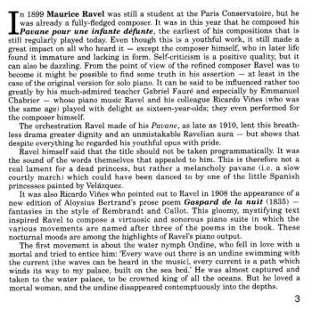 CD Maurice Ravel: The Two Piano Concertos / Gaspard De La Nuit / Pavane Pour Une Infante Défunte