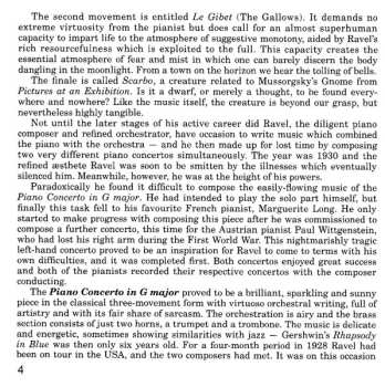 CD Maurice Ravel: The Two Piano Concertos / Gaspard De La Nuit / Pavane Pour Une Infante Défunte