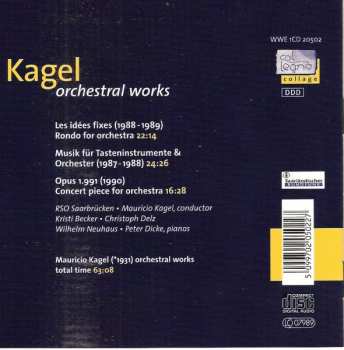 CD Mauricio Kagel: Orchestral Works