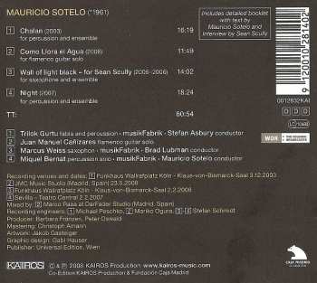 CD Trilok Gurtu: Wall Of Light - Music For Sean Scully