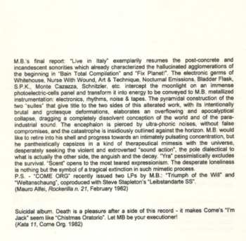 10CD/Dobozkészlet Maurizio Bianchi: Mectpyo Box LTD | NUM